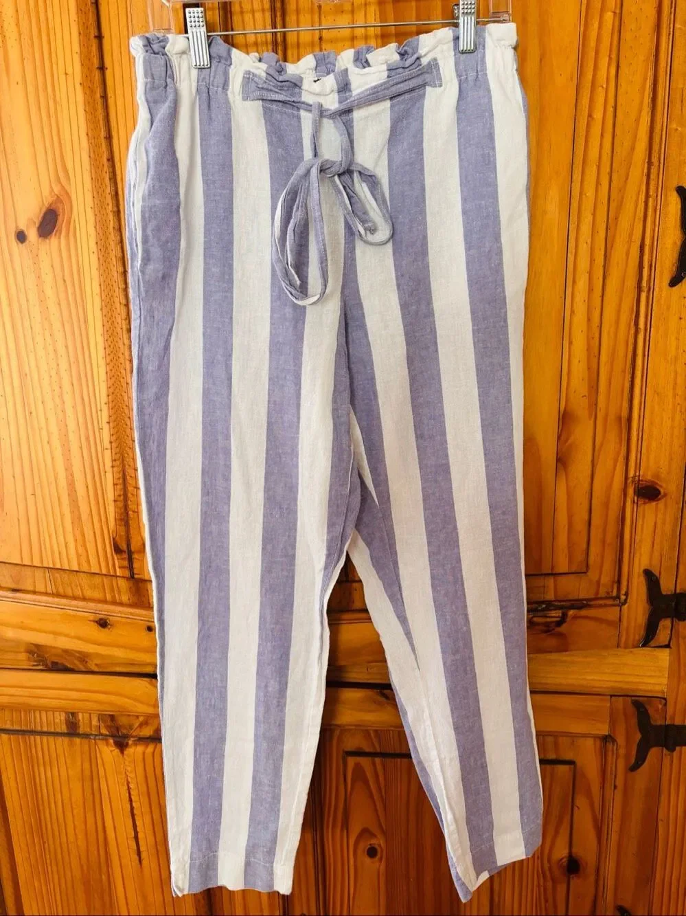 Beachlunchlounge Striped Linen Pants